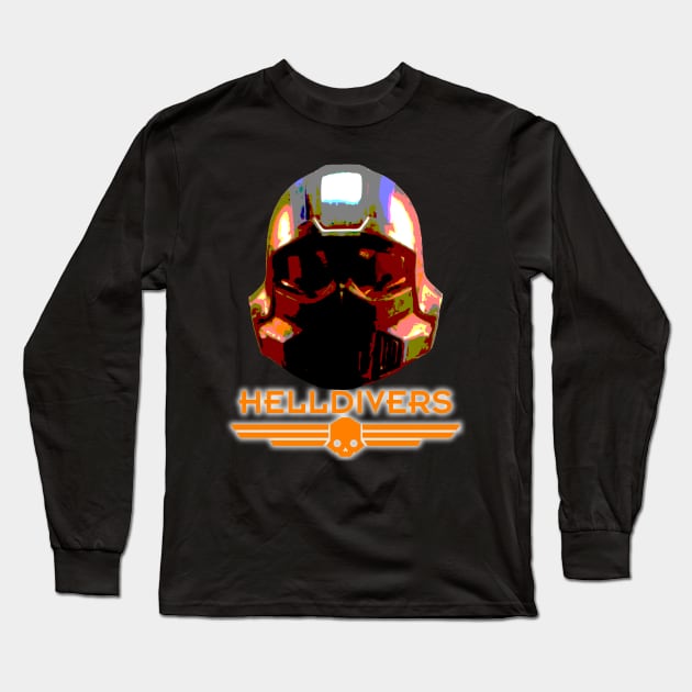 HELLDIVERS Long Sleeve T-Shirt by Mono oh Mono